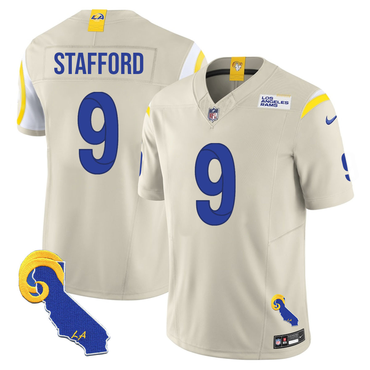 Men’s Los Angeles Rams 2025 Vapor Limited Jersey – All Stitched