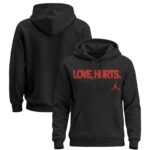 Jalen Hurts – Love Hurts Pullover Hoodie – All Stitched