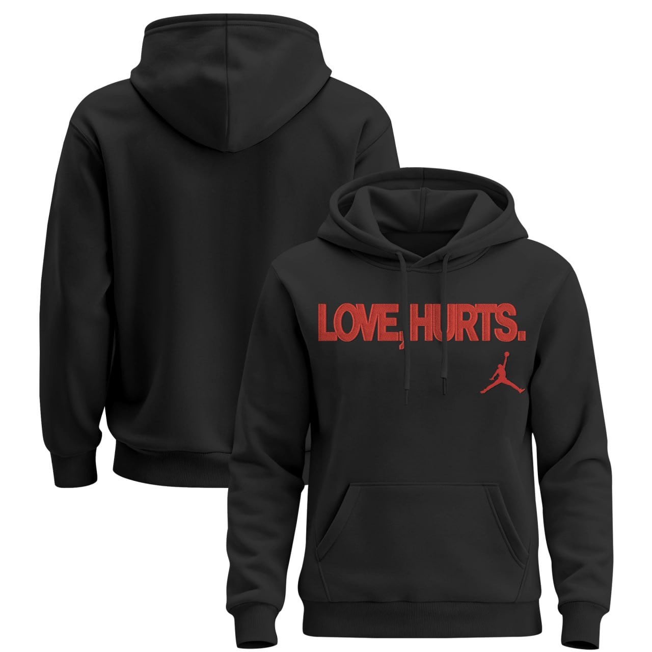 Jalen Hurts – Love Hurts Pullover Hoodie – All Stitched