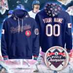 Custom Gender/Name Los Angeles Dodgers Japanese Heritage Night Hoodie – All Stitched