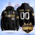 Custom Name/Gender Florida Gators 2025 National Champions Basketball Hoodie – All Stitched