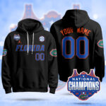 Custom Name/Gender Florida Gators 2025 National Champions Basketball Hoodie – All Stitched