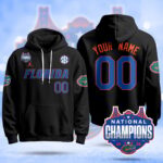 Custom Name/Gender Florida Gators 2025 National Champions Basketball Hoodie – All Stitched