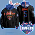 Florida Gators 2025 National Champions Basketball Hoodie N5 – Printed