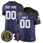 Custom Name/Gender Navy Midshipmen Lacrosse Jolly Rogers Vapor Limited Jersey – All Stitched