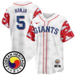 Men’s San Francisco Giants Korean Heritage Jersey – All Stitched