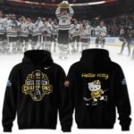 Hello Kitty x Western Michigan Broncos 2025 National Champions Patch Premium Hoodie