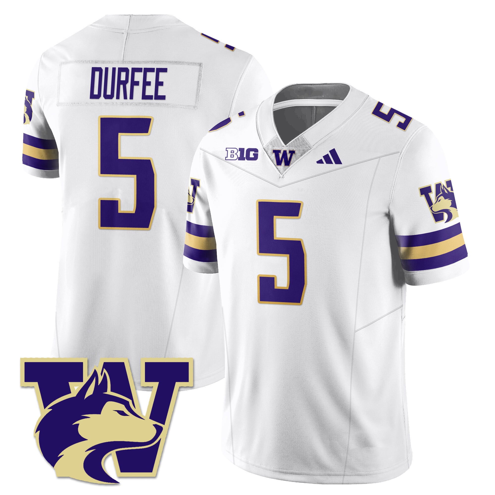 Women’s Washington Husky Football 2025 Vapor Limited Jersey – All Stitched