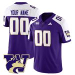 Washington Husky Football 2025 Vapor Limited Custom Jersey – All Stitched