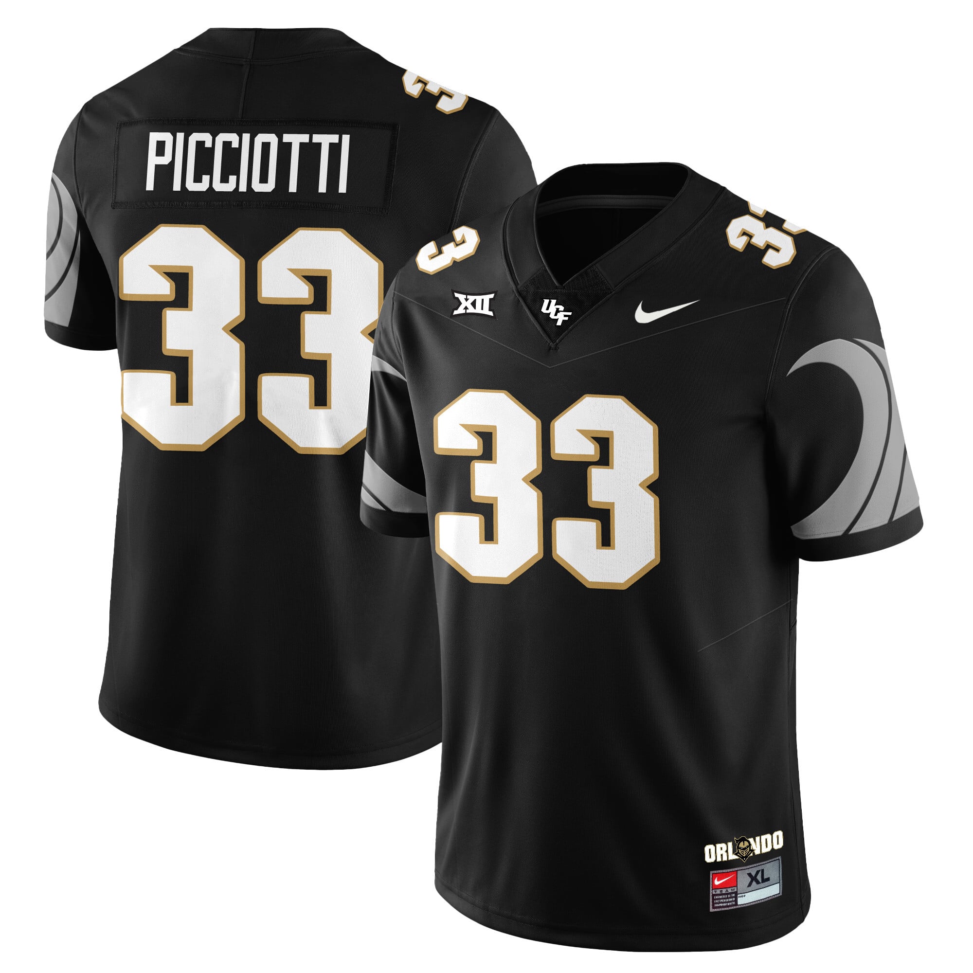 Women’s UCF Football 2025 Core Uniforms – All Stitched