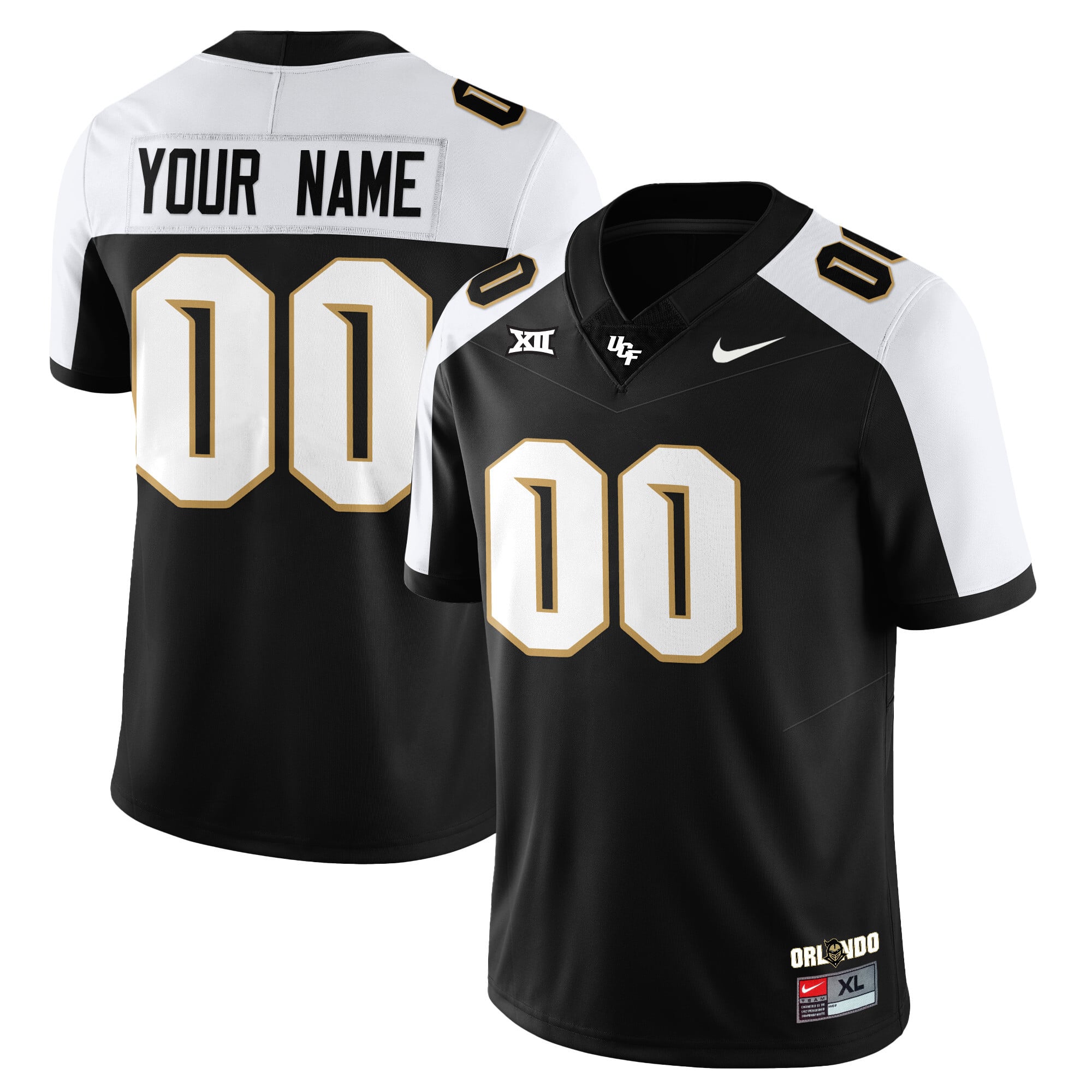 Custom UCF Football 2025 Core Uniforms – All Stitched