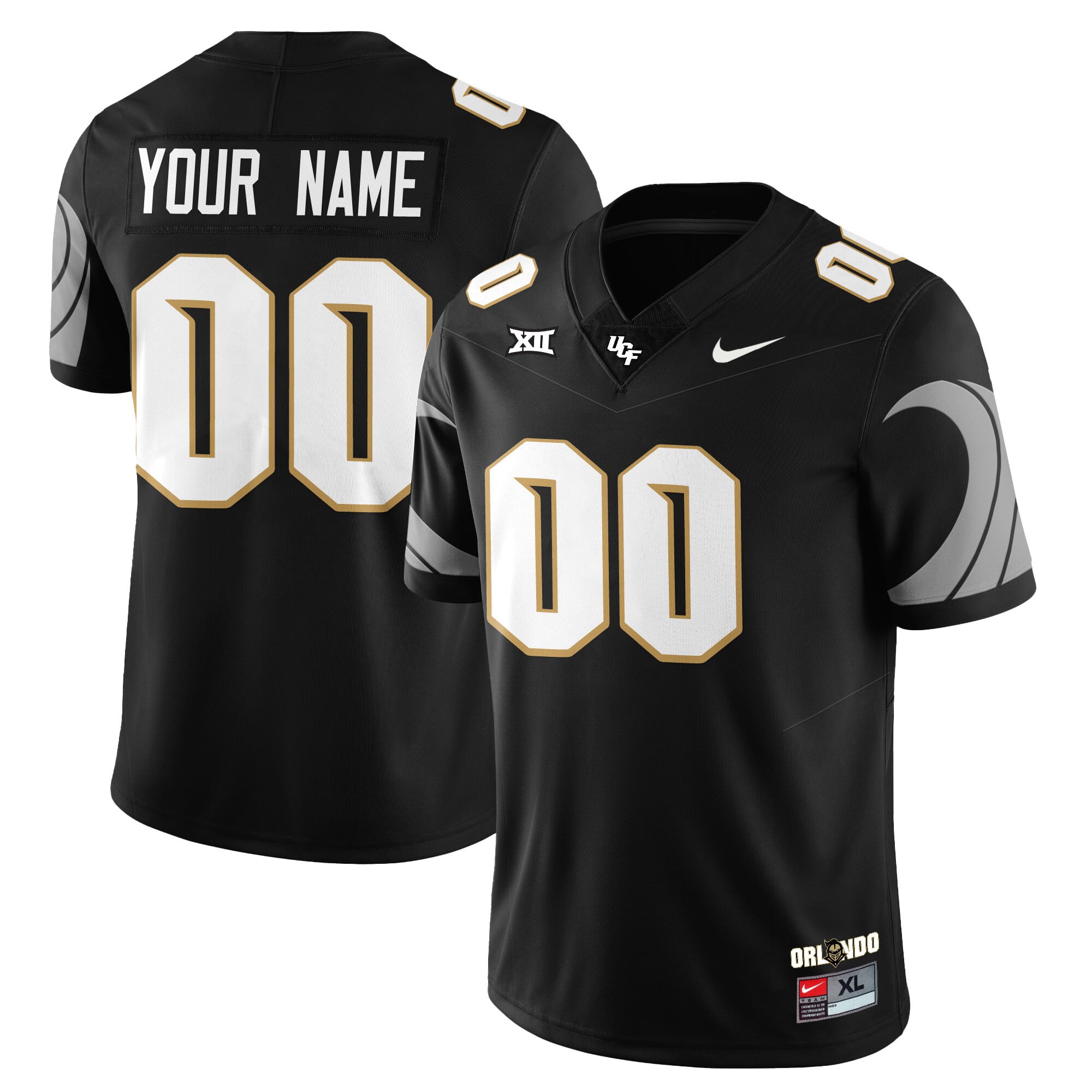 Custom UCF Football 2025 Core Uniforms – All Stitched