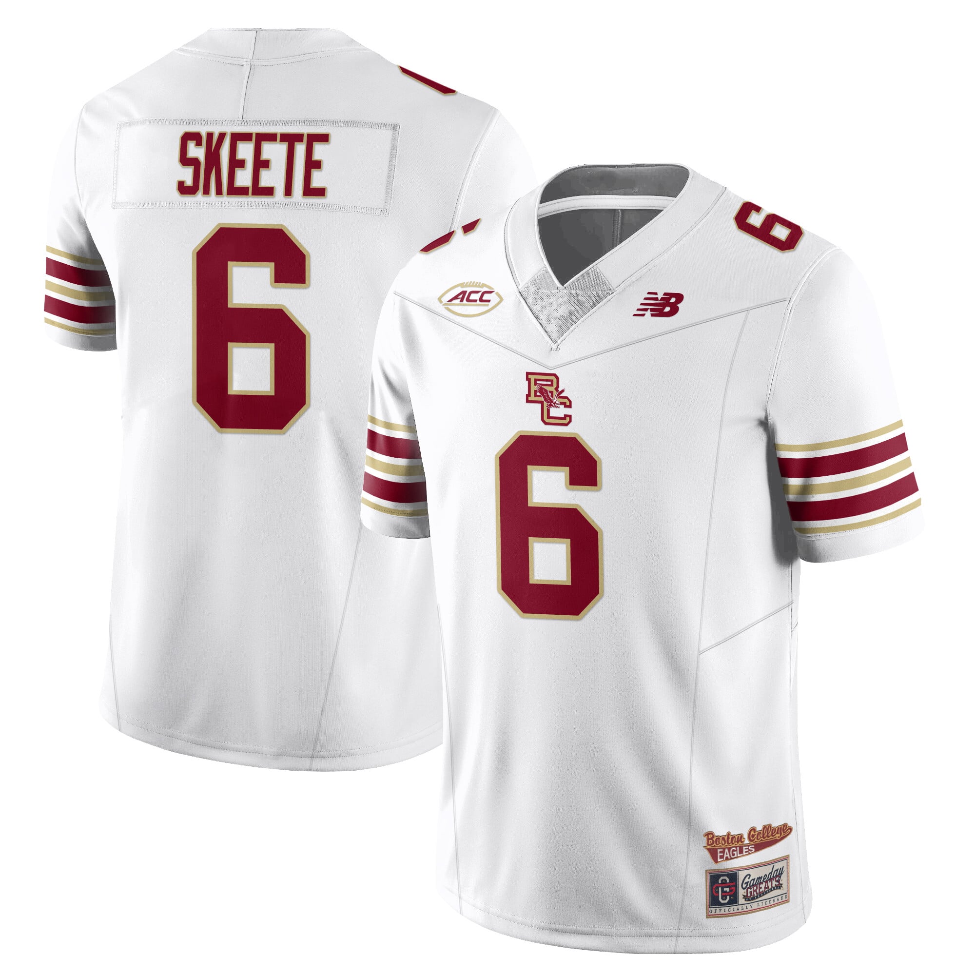 Men’s Boston College Eagles Football 2025 Uniforms – All Stitched