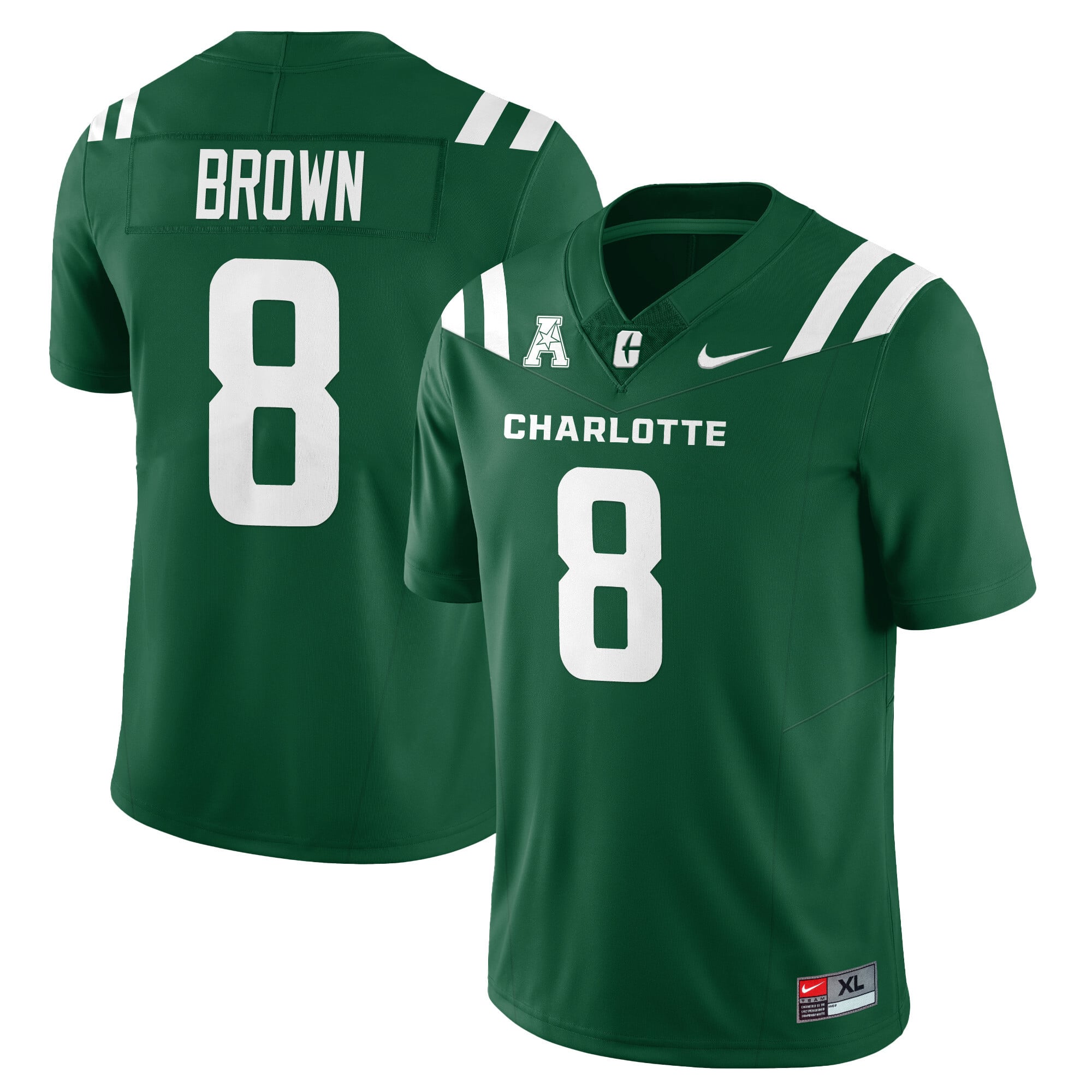 Men’s Charlotte 49ers Football 2025 Vapor Limited Jersey – All Stitched