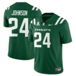 Men’s Charlotte 49ers Football 2025 Vapor Limited Jersey – All Stitched
