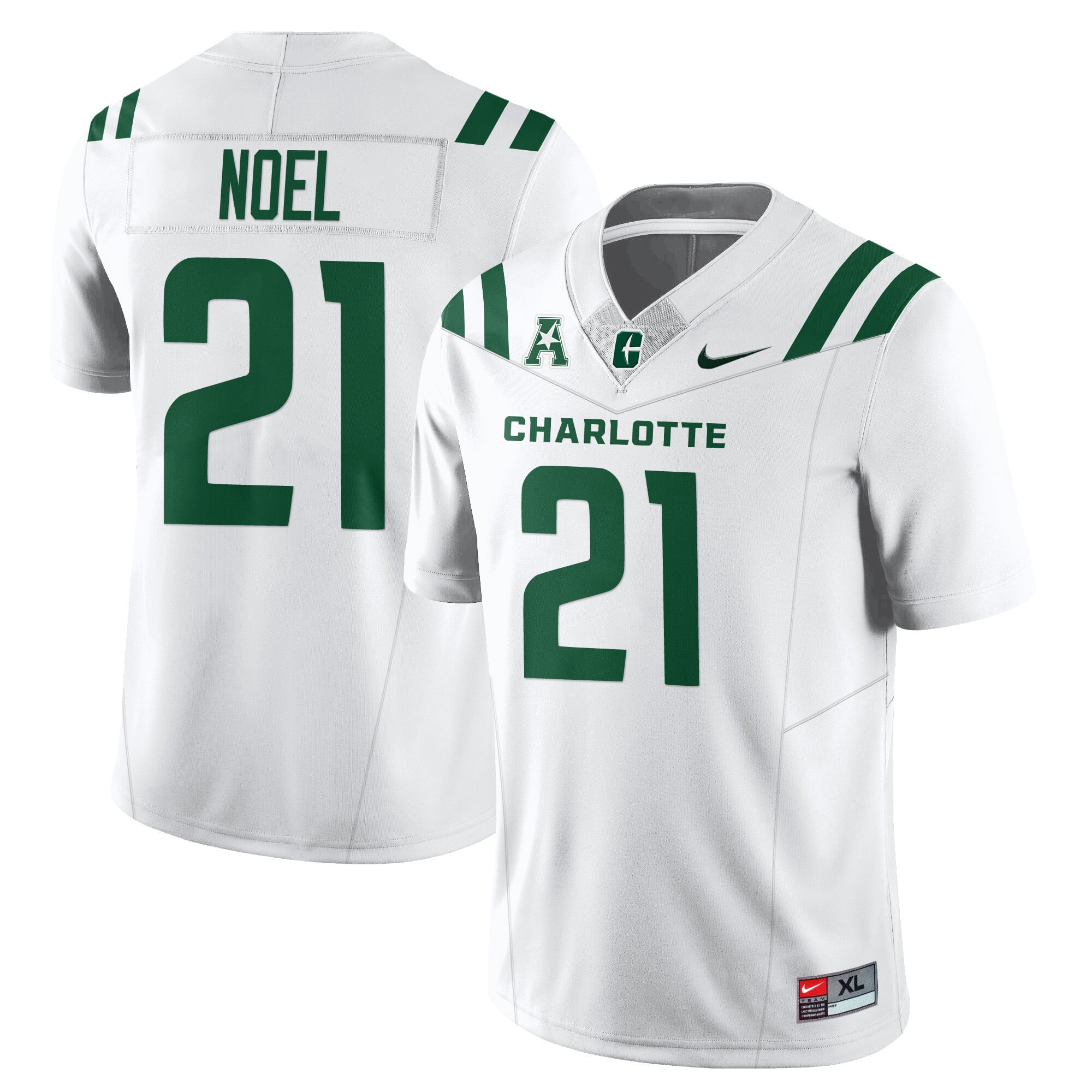 Men’s Charlotte 49ers Football 2025 Vapor Limited Jersey – All Stitched