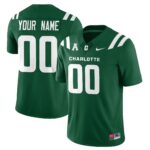 Charlotte 49ers Football 2025 Vapor Limited Custom Jersey – All Stitched