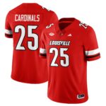 Men’s Louisville Football 2025 Vapor Limited Jersey – All Stitched