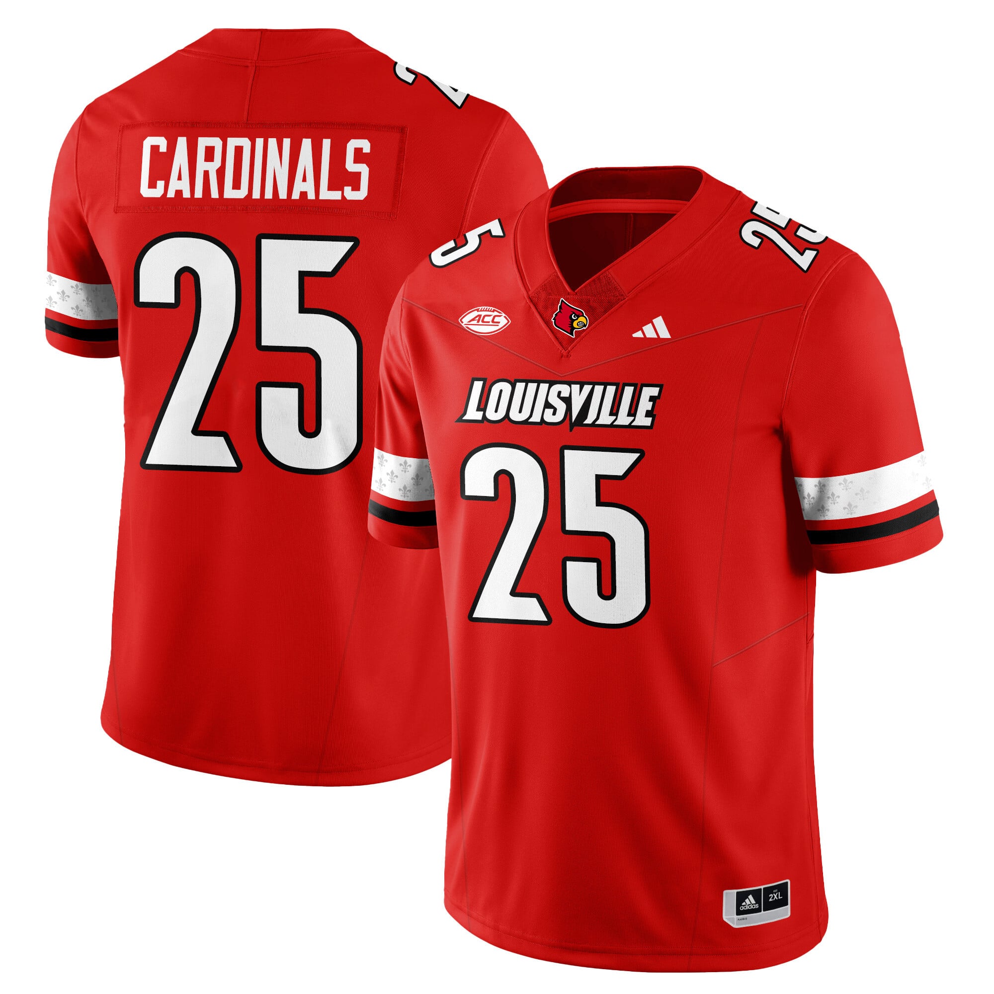 Men’s Louisville Football 2025 Vapor Limited Jersey – All Stitched