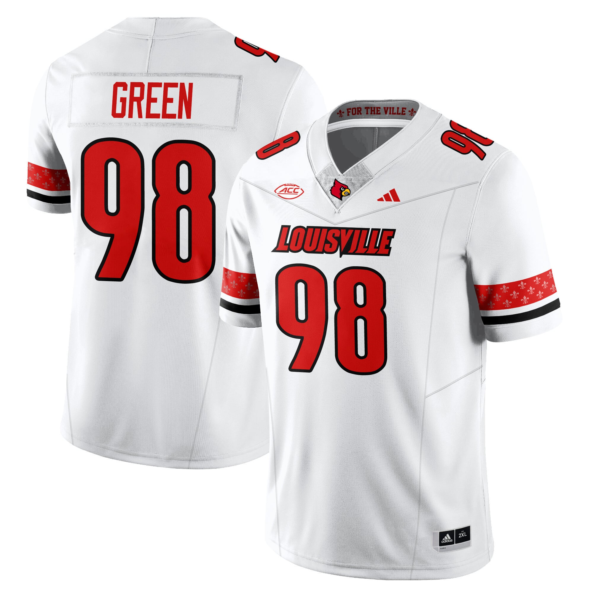 Men’s Louisville Football 2025 Vapor Limited Jersey – All Stitched