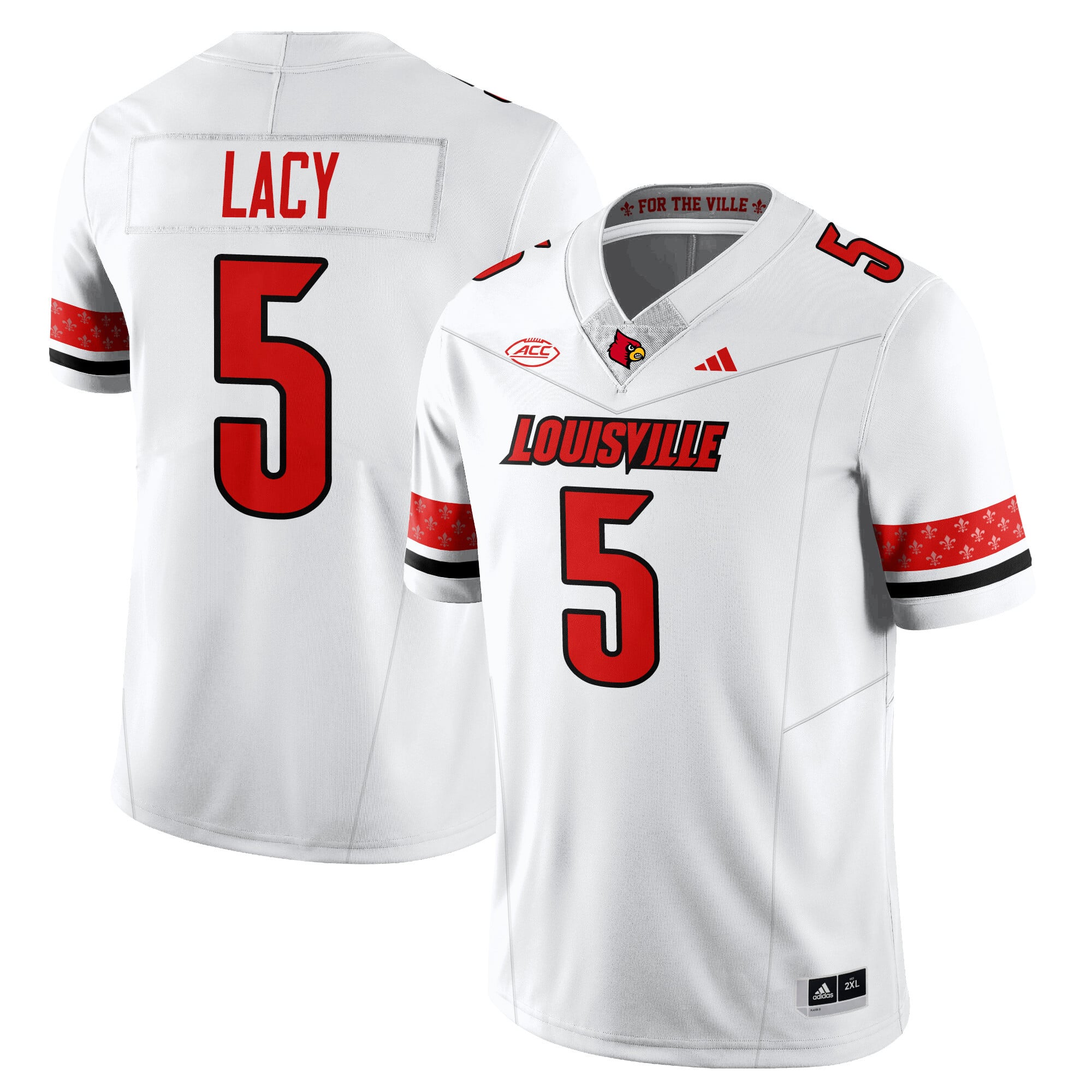 Men’s Louisville Football 2025 Vapor Limited Jersey – All Stitched