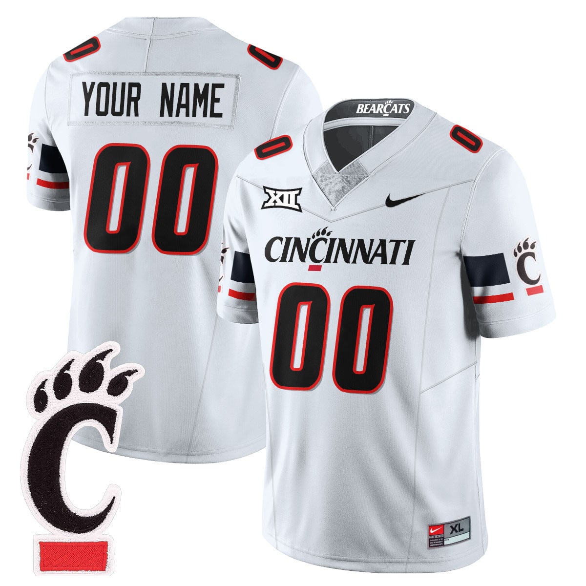 Custom Cincinnati Bearcats Football 2025 Uniform – All Stitched
