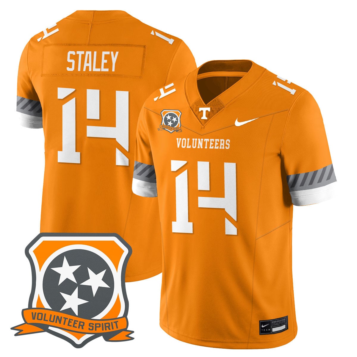 Men’s Tennessee Volunteers 2025 Spirit Jersey – All Stitched