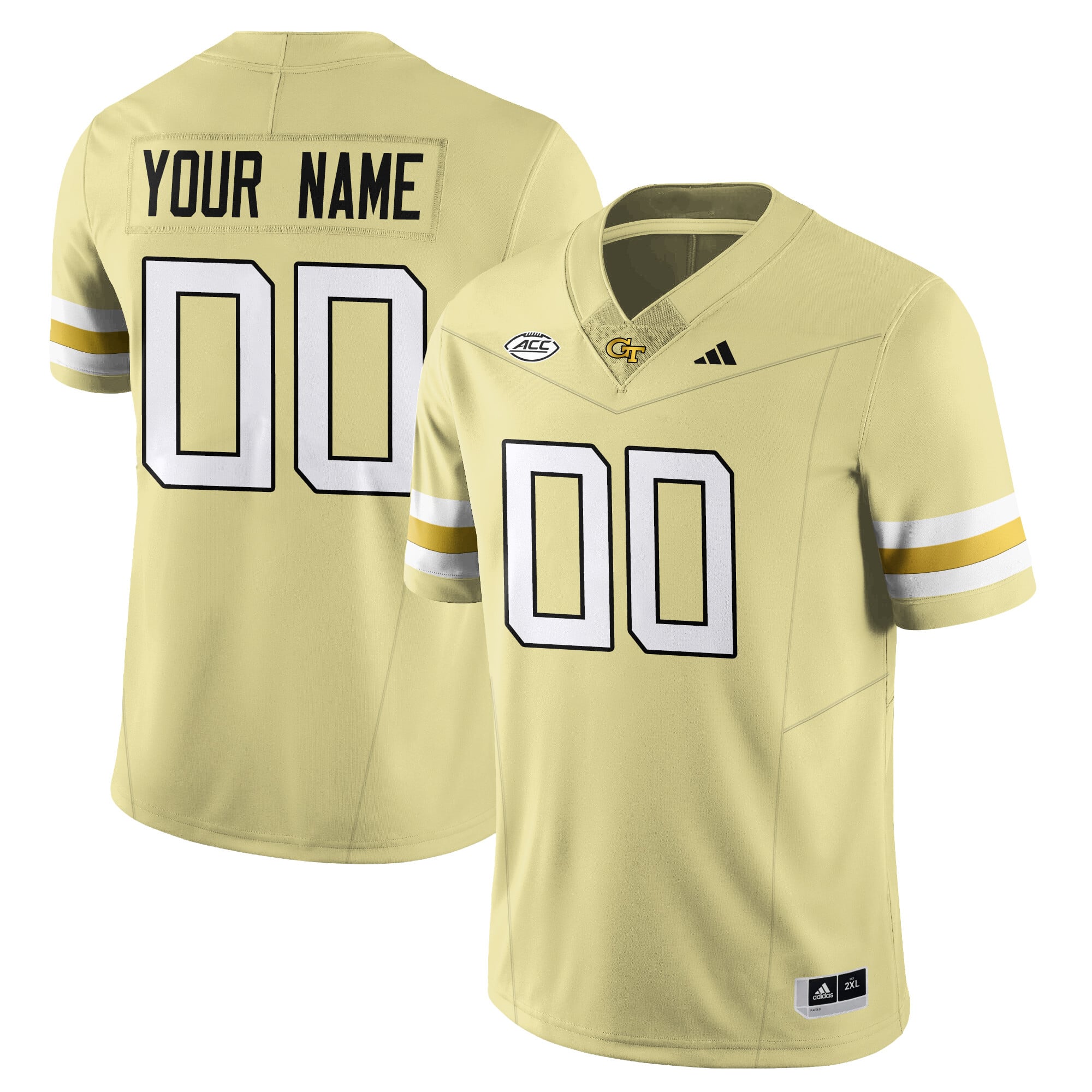 Custom Gender/Name Georgia Tech Football 2025 Limited Jersey – All Stitched