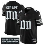 Chicago Bears ‘Gothic Monsters Edition’ Vapor Limited Custom Jersey – All Stitched