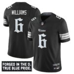 Men’s Detroit Lions ‘Gothic Motor City Edition’ Vapor Limited Jersey – All Stitched
