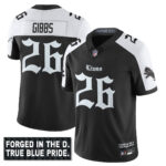 Men’s Detroit Lions ‘Gothic Motor City Edition’ Vapor Limited Jersey – All Stitched