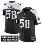 Men’s Detroit Lions ‘Gothic Motor City Edition’ Vapor Limited Jersey – All Stitched