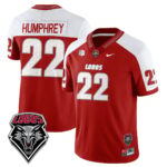 Men’s UNM Lobo Football 2025 Jersey – All Stitched