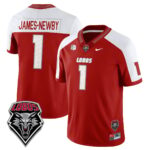 Men’s UNM Lobo Football 2025 Jersey – All Stitched