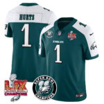 Men’s Philadelphia Eagles Super Bowl LIX Champions Jersey – All Stitched
