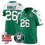 Men’s Philadelphia Eagles Super Bowl LIX Champions Jersey – All Stitched