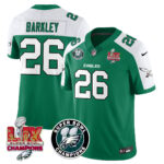 Men’s Philadelphia Eagles Super Bowl LIX Champions Jersey – All Stitched