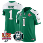 Men’s Philadelphia Eagles Super Bowl LIX Champions Jersey – All Stitched