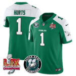 Men’s Philadelphia Eagles Super Bowl LIX Champions Jersey – All Stitched