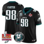 Men’s Philadelphia Eagles Super Bowl LIX Champions Jersey – All Stitched