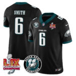 Men’s Philadelphia Eagles Super Bowl LIX Champions Jersey – All Stitched