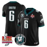 Men’s Philadelphia Eagles Super Bowl LIX Champions Jersey – All Stitched
