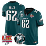 Men’s Philadelphia Eagles Super Bowl LIX Champions Jersey – All Stitched