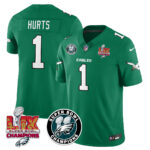 Men’s Philadelphia Eagles Super Bowl LIX Champions Jersey – All Stitched