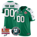 Philadelphia Eagles Super Bowl LIX Champions Custom Jersey – All Stitched