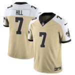 Men’s New Orleans Saints Golds Alternate Vapor Limited Jersey – All Stitched