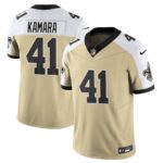 Men’s New Orleans Saints Golds Alternate Vapor Limited Jersey – All Stitched