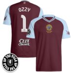 Men’s Aston Villa Ozzy Osbourne Back Home Jersey – Printed