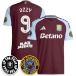 Men’s Aston Villa Ozzy Osbourne Back Home Jersey – Printed