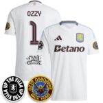 Men’s Aston Villa Ozzy Osbourne Back Home Jersey – Printed